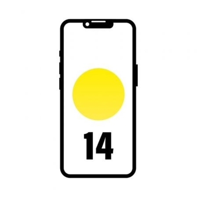 Apple MR3Y3QL/A Iphone 14 256Gb Yellow - Pulgadas: 6,1; Memoria Interna (Rom): 256 Gb; Dual Sim: Sí; Memoria Interna (Ram): 6 Gb; Modelo: A12 Bionic; Versión Sistema Operativo: Ios 14