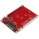 Startech U2M2E125 - StarTech.com Tarjeta Adaptador PCI Express M.2 a U.2 SFF8639 para SSD NVMe M.2 - Conversor