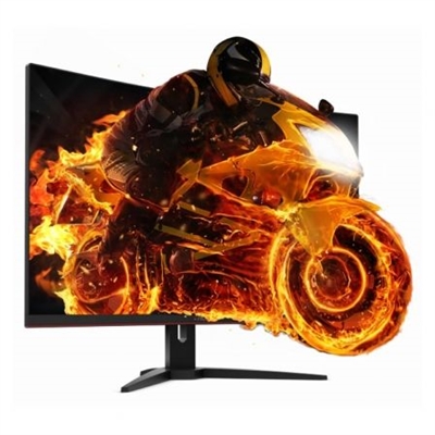 Aoc C32G1 AOC C32G1 - Monitor LED - curvado - 31.5 - 1920 x 1080 Full HD (1080p) @ 144 Hz - VA - 250 cd/m² - 3000:1 - 1 ms - 2xHDMI, VGA, DisplayPort - negro - con Re-Spawned 3 Year Advance Replacement and Zero Dead Pixel Guarantee / 1 Year One-Time Accident Damag