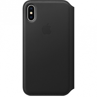 Apple MQRV2ZM/A X Leather Folio - Black - Tipología Específica: Funda Para El Iphone; Material: Piel; Color Primario: Negro; Color Secundario: Ningún Color Secundario; Dedicado: Sí
