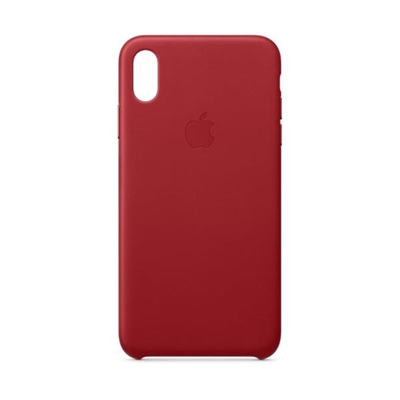 Apple MRWQ2ZM/A Apple - (PRODUCT) RED - carcasa trasera para teléfono móvil - cuero - rojo - para iPhone XS Max