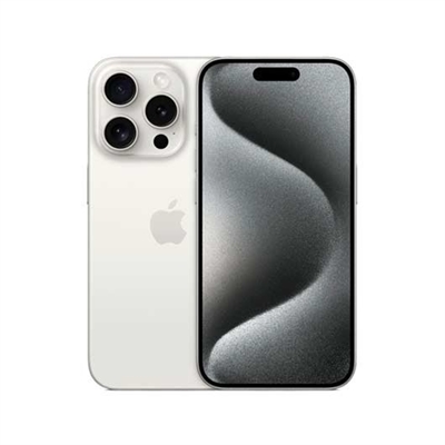 Apple MTVD3QL/A Iphone 15 Pro 1Tb White Titanium - Pulgadas: 6,1; Memoria Interna (Rom): 1024 Gb; Dual Sim: Sí; Memoria Interna (Ram): 8 Gb; Modelo: A12 Bionic; Versión Sistema Operativo: Ios 14