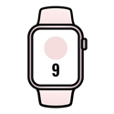 Apple MR9H3QL/A - Apple Watch Series 9 Gps 45Mm Pink Aluminium Case With Light Pink Sport Band - M/L - Tamañ