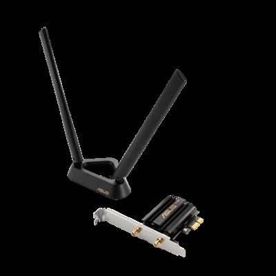 Asustek 90IG07I0-MO0B00 Pce-Axe59bt Wireless Lan Adapter - Tipologia Interfaz Lan: Wireless; Conector Puerta Lan: Wifi; Velocidad Lan: 3000 Mbit/S; Bus De Sistema: N/A; Wake-On-Lan: No; Alimentación Por Medio Del Bus: Sí