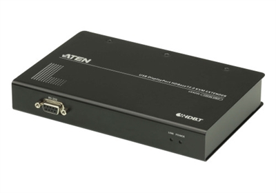 Aten CE920L-ATA-G El extensor de KVM USB DisplayPort HDBaseT™ 2.0 ATEN CE920 integra las tecnologías HDBaseT™ 2.0 más modernas para ofrecer señales de vídeo 4K, audio estéreo, USB, Ethernet y RS-232 a una distancia de hasta 100 metros a través de un solo cable Cat 6/2L-2910 Cat 6. HDBaseT™ 2.0 garantiza la máxima fiabilidad de transmisión del mercado y hace posible la capacidad de largo alcance que lleva las señales Full HD 1080P a distancias de hasta 150 metros. Con una sencilla instalación con un solo cable que admite varias señales, el CE920 resulta ideal para aplicaciones en las que se necesita práctico acceso remoto, como centros de control de transporte, instalaciones médicas, almacenes industriales y estaciones de trabajo ampliadas.