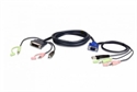Aten 2L-7DX3U - Aten VGA USB to DVI KVM Cable 3m