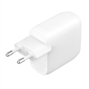 Belkin WCB010VFWH - Dual 30W Usb-C Wall Charg Pd 60W Wh - Tipología Específica: Cargador; Material: Plástico; 