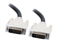 C2g 81187 C2G DVI-D M/M Dual Link Digital Video Cable - Cable DVI - DVI-D (M) a DVI-D (M) - 50 cm - negro