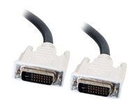 C2g 81189 C2G - Cable DVI - enlace doble - DVI-D (M) a DVI-D (M) - 2 m
