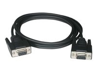 C2g 81419 C2G - Cable de módem nulo - DB-9 (H) a DB-9 (H) - 3 m - negro