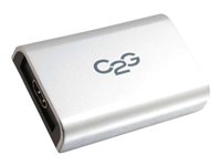 C2g 81637 C2G USB to HDMI Adapter with Audio - Adaptador de vídeo externo - USB 2.0 - HDMI - gris