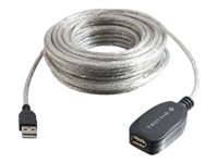 C2g 81656 C2G TruLink USB 2.0 Active Extension Cable - Cable alargador USB - USB (H) a USB (M) - USB 2.0 - 12 m - activo - blanco