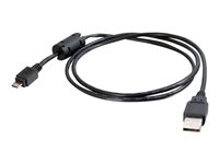 C2g 81702 C2G USB 2.0 A to Micro B Cable - Cable USB - Micro-USB tipo B (M) a USB (M) - USB 2.0 OTG - 1 m - negro