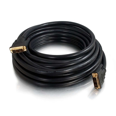 C2g 82019 C2G Pro Series - Cable DVI - DVI-D (M) a DVI-D (M) - 10.6 cm - negro