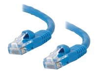C2g 83168 C2G Cat5e Booted Unshielded (UTP) Network Patch Cable - Cable de interconexión - RJ-45 (M) a RJ-45 (M) - 15 m - UTP - CAT 5e - moldeado, sin enganches, trenzado - azul