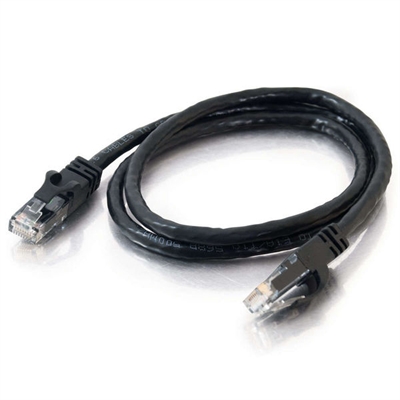 C2g 89920 C2G Cat6a Booted Shielded (STP) Network Patch Cable - Cable de interconexión - RJ-45 (M) a RJ-45 (M) - 7 m - STP - CAT 6a - moldeado, sin enganches, trenzado - negro