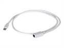 C2g 84414 - C2G 2m Mini DisplayPort Extension Cable M/F - White - Cable alargador de DisplayPort - Min