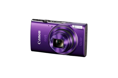 Canon 1082C001 Ixus 285 Hs Purple - Megapixel: 21,10; Color Principal: Morado; Dimensiones (Pulgadas): 3 Inches; Zoom Óptico: 12 X; Conexión Wi-Fi: Sí; Tipo De Estabilizador: Hybrid (Óptico Y Electrónico)