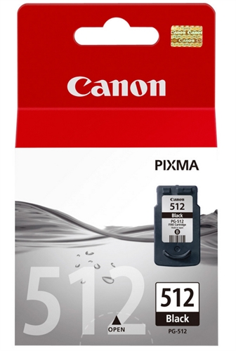 Canon 2969B001 2969B007aa Canon Pixma Mp240/260/480 Cartucho Negro Pg-512 15Ml