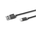 Celly USBMICROSNAKEDS - Celly Cable Uab A Micro Usb Metal Plateado - Material: Metal; Color Principal: Gris Oscuro
