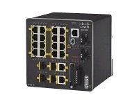 Cisco IE-2000-16TC-G-E Cisco Industrial Ethernet 2000 Series - Conmutador - Gestionado - 16 x 10/100 + 2 x Gigabit SFP combinado + 2 x Fast Ethernet SFP - montaje en riel DIN