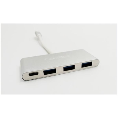 Coolbox COO-HUC3U3PD Hub Coolbox Usb3.0 Powerdelivery - Número Puertos Usb: 4; Standard Usb: Usb 3.2 Gen 1 Superspeed (5 Gbps) Type-A; Alimentación: Ac; Color Chasis: Blanco