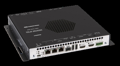 Crestron 6511006 Codificador/decodificador AV en red DM NVX® 4K60 4:4:4 HDRUn codificador o decodificador AV sobre IP fiable y de alto rendimiento que transporta vídeo 4K60 4:4:4 a través de Gigabit Ethernet estándar sin latencia perceptible ni pérdida de calidad. Admite HDR (alto rango dinámico) y HDCP 2.3 con escalado y procesamiento de videowall integrados, velocidad de bits adaptable, capacidad de transmisión y recepción AES67, enrutamiento USB y KVM, y conectividad de fibra opcional. Proporciona una solución de enrutamiento de señales 4K segura y escalable para aplicaciones de distribución de contenidos en empresas y campus