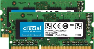 Crucial CT16G4S24AM Crucial - DDR4 - 16GB - SODIMM de 260 contactos - 2400MHz / PC4-19200 - CL17 - 1.2V - sin búfer - no-ECC - para Apple iMac con pantalla Retina 5K (Mediados de 2017)