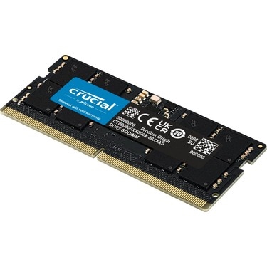 Crucial CT16G52C42S5 Crucial - DDR5 - módulo - 16 GB - SO DIMM de 262 contactos - 5200 MHz / PC5-41600 - CL42 - 1.1 V - on-die ECC