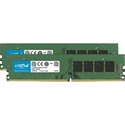 Crucial CT2K4G4DFS824A - Crucial - DDR4 - 8GB: 2 x 4GB - DIMM de 288 contactos - 2400MHz / PC4-19200 - CL17 - 1.2V 