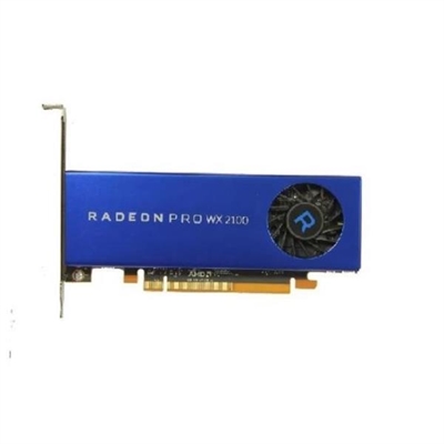Dell 490-BDZR AMD Radeon Pro WX 2100 - Kit del cliente - tarjeta gráfica - Radeon Pro WX 2100 - 2 GB - 2 x Mini DisplayPort, DisplayPort - para Dell 5820 Tower, 7820 Tower