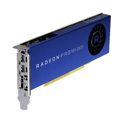 Dell 490-BDZS AMD Radeon Pro WX 3100 - Kit del cliente - tarjeta gráfica - Radeon Pro WX 3100 - 4 GB - 2 x Mini DisplayPort, DisplayPort - para Precision Tower 3420