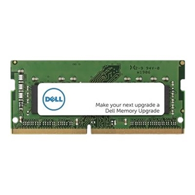 Dell AB371023 Dell - DDR4 - módulo - 8 GB - SO-DIMM de 260 contactos - 3200 MHz / PC4-25600 - 1.2 V - sin búfer - no ECC - Actualización - para Inspiron 15 3530, Latitude 5520, OptiPlex 3090, 5490, 70XX, 7490, Precision 7560