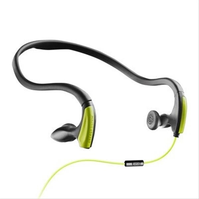 Energy-Sistem 397198 Energy Earphones Running One - Deportivo - auriculares internos con micro - auriculares de oído - montaje detrás del cuello - cableado - conector de 3,5 mm - verde neón - para Phone Max 4G