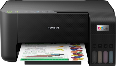 Epson C11CJ67403 Epson EcoTank ET-2810 - Impresora multifunción - color - chorro de tinta - ITS - A4 (material) - hasta 10 ppm (impresión) - 100 hojas - USB, Wi-Fi - negro