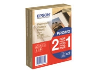 Epson C13S042167 El C13s042153 En 2X1 Epson Papel Premium Glossy Photo 255 Gr 10 X 15Cm 40H. Promoción 2X1