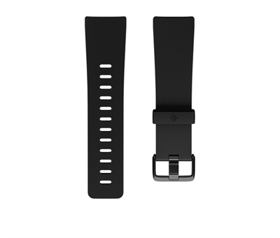 Fitbit FB166ABBKL Fitbit - Banda para reloj inteligente - Grande - negro - para Fitbit Versa