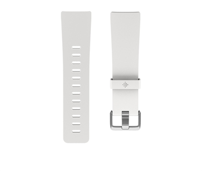 Fitbit FB166ABWTL Fitbit - Banda para reloj inteligente - Grande - blanco - para Fitbit Versa