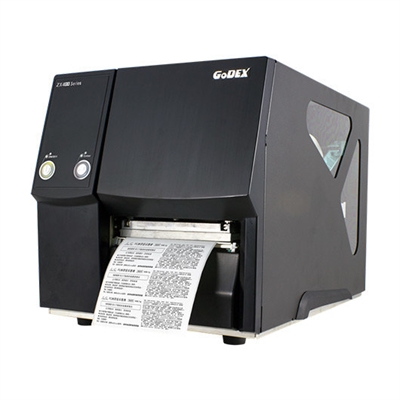 Godex ZX430 Esta gama de impresoras es una nueva generaciÃ³n de impresoras que combinan un diseÃ±o compacto y robusto. Cuenta con mÃºltiples opciones de conectividad, acompaÃ±ado de un precio muy asequible. Incluye interfaces USB, asÃ­ como botÃ³n de calibrado. Estructura metÃ¡lica, tanto la carcasa como el mecanismo de impresiÃ³n. Incluye programa de diseÃ±o GoLabel.