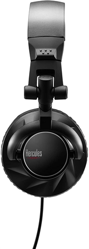 Hercules 4780897 Hercules HDP DJ60. Tipo de producto: Auriculares, Estilo de uso: Diadema, Uso recomendado: Música. Tecnología de conectividad: Alámbrico. Audifonos: Circumaural, Frecuencia de auricular: 15 - 22000 Hz, Obstrucción: 32 O. Peso: 280 g. Cables incluidos: Audio (3.5mm to 6.3mm)