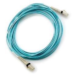 Hewlett-Packard-Enterprise AJ839A 50M Multi-Mode Om3 Lc/Lc Fc Cable - Tipo Conector A: Lc; Tipo Conector B: Lc; Longitud: 50 Mt; Conectores: Lc-Lc; Nº De Unidades Por Paquete: 1; Blindaje: Sfp; Color: Azul
