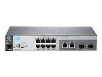 Hewlett-Packard-Enterprise J9777A#ABB Hp 2530-8G Switch - Puertos Lan: 8 N; Tipo Y Velocidad Puertos Lan: Rj-45 10/100/1000 Mbps; Power Over Ethernet (Poe): No; Gestión: Managed; No. Puertos Uplink: 2; Soporte Routing: No; No. Puertos Poe: 8