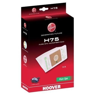 Hoover 35601663 Bolsa Aspirador H75 A-Cubed - Tipologia Generica: Accesorios Para Aspiradoras; Tipología: Bolsas Para Aspiradoras; Material: Microfibra; Color Primario: Blanco