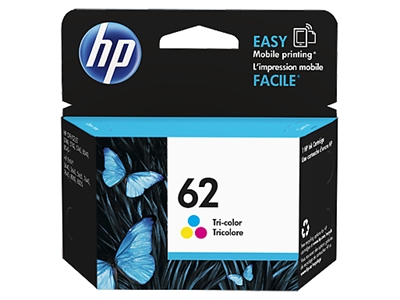 Hp C2P06AE#ABE HP 62 - 4.5 ml - color (cian, magenta, amarillo) - original - cartucho de tinta - para ENVY 55XX, 56XX, 76XX, Officejet 200, 250, 57XX, 8040