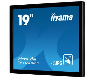 Iiyama TF1934MC-B7X iiyama ProLite TF1934MC-B7X. Diagonal de la pantalla: 48,3 cm (19), Brillo de pantalla: 350 cd / m², Resolución de la pantalla: 1280 x 1024 Pixeles