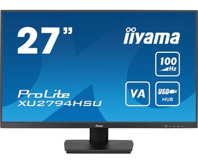 Iiyama XU2794HSU-B6 iiyama ProLite XU2794HSU-B6 - Monitor LED - 27 - 1920 x 1080 Full HD (1080p) @ 100 Hz - VA - 250 cd/m² - 4000:1 - 1 ms - HDMI, DisplayPort - altavoces - negro mate