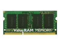 Kingston KVR16S11/8 Kingston ValueRAM - DDR3 - 8GB - SODIMM de 204 contactos - 1600MHz / PC3-12800 - CL11 - 1.5V - sin búfer - no-ECC