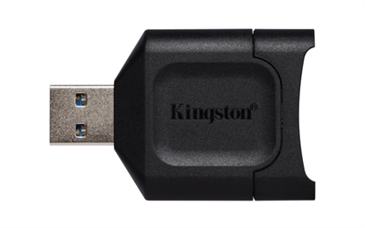 Kingston MLP Kingston MobileLite Plus - Lector de tarjetas (SD, SDHC, sdxc, SDHC UHS-I, SDXC UHS-I, SDHC UHS-II, SDXC UHS-II) - USB 3.2 Gen 1