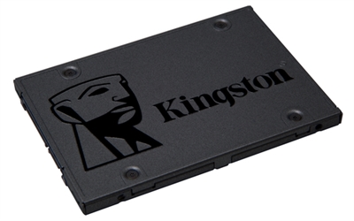 Kingston SA400S37/240G Velocidades increíbles y también fiabilidad extrema.La unidad A400 de estado sólido de Kingston ofrece enormes mejoras en la velocidad de respuesta, sin actualizaciones adicionales del hardware. Brinda lapsos de arranque, carga y de transferencia de archivos increíblemente más breves en comparación con las unidades de disco duro mecánico. Apoyada en su controlador de la más reciente generación, que ofrece velocidades de lectura y escritura de hasta 500 MB/s y 450 MB/s* respectivamente, esta unidad SSD es 10 veces más rápida que los discos duros tradicionales* y provee un mejor rendimiento, velocidad de respuesta ultrarrápida en el procesamiento multitareas y una aceleración general del sistema.Además es más fiable y duradera que las unidades de disco duro, gracias a su tecnología de memoria Flash. La A400 no incluye piezas móviles, lo que la hace menos susceptible a fallos que las unidades mecánicas. Es más silenciosa y genera menos calor, y además su alta resistencia a impactos y vibraciones la hace ideal para portátiles y otros dispositivos móviles.Las unidades A400 están disponibles en varias capacidades, que van de 120 GB a 960 GB**, a fin de brindarle todo el espacio que necesita para sus aplicaciones, vídeos, fotos y otros documentos importantes. También puede sustituir su unidad de disco duro, o su unidad SSD existente de menor capacidad, con una A400 tan grande como haga falta para almacenar todos sus archivos.Esta unidad SSD está diseñada para su uso con cargas de trabajo de equipos de escritorio y portátiles, no para los entornos de servidor.- Arranques, cargas y transferencias de archivos todos con mayor rapidez- Más fiable y duradera que las unidades de disco duro- Varias capacidades, para almacenar las aplicaciones o sustituir del todo unidades de disco duro*Cifra basada en el “rendimiento tal como viene de fábrica”, con el uso de una placa base SATA Rev. 3.0. La velocidad podría variar según el hardware, software y la utilización del equipo con el que se usa. Las cifras de lectura y escritura (4k, aleatoria) están basadas en una partición de 8 GB, y medidas con IOMeter.** Algunas de las capacidades listadas en un dispositivo de almacenamiento Flash se emplean para formatear y otras funciones, por lo que no están disponibles para el almacenamiento de datos. Por esta razón, la capacidad real de almacenamiento de datos es inferior a la indicada en los productos. Para más información, consulte la guía de memoria Flash de Kingston en kingston.com/flashguide.CARACTERÍSTICASFactor de forma de disco SSD: 2.5''SDD, capacidad: 240 GBInterfaz: Serial ATA IIITipo de memoria: TLCNVMe: NoComponente para: PC/ordenador portátilVelocidad de lectura: 500 MB/sVelocidad de escritura: 350 MB/sVelocidad de transferencia de datos: 6 Gbit/sTiempo medio entre fallos: 1000000 hSistema operativo Windows soportado: SiSistema operativo MAC soportado: SiSistema operativo Linux soportado: Sicalificación TBW: 80Certificación: CE, FCCCONTROL DE ENERGÍAConsumo de energía (lectura): 0,642 WConsumo de energía (escritura): 1,535 WConsumo de energía (promedio): 0,279 WConsumo de energía (espera): 0,195 WCONDICIONES AMBIENTALESIntervalo de temperatura operativa: 0 - 70 °CIntervalo de temperatura de almacenaje: -40 - 85 °CVibración operativa: 2,17 GVibración no operativa: 20 GPESO Y DIMENSIONESAncho: 100 mmProfundidad: 69,9 mmAltura: 7 mmPeso: 41 gEMPAQUETADOTipo de embalaje: AmpollaOTRAS CARACTERÍSTICASColor del producto: Negro
