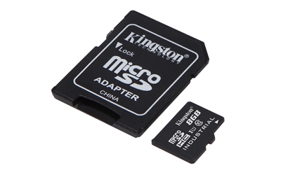 Kingston SDCIT/8GB Kingston - Tarjeta de memoria flash (adaptador microSDHC a SD Incluido) - 8 GB - UHS Class 1 / Class10 - microSDHC UHS-I